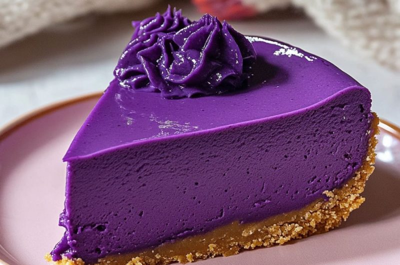 Ube Cheesecake
