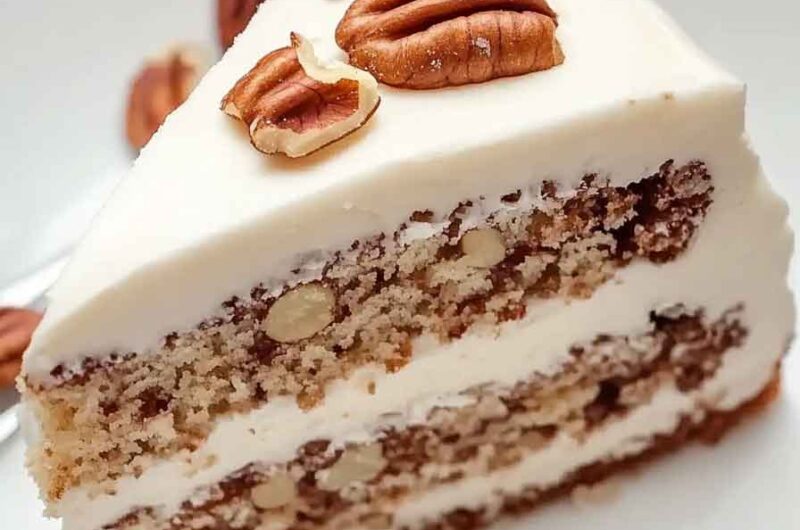 White Pecan Cake