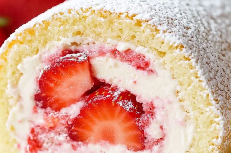 Strawberry Cheesecake Rolls