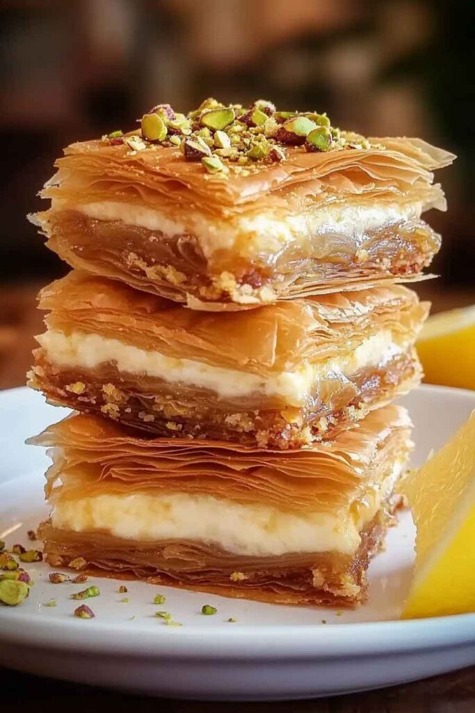 How to Serve Baklava Cheesecake Cookies