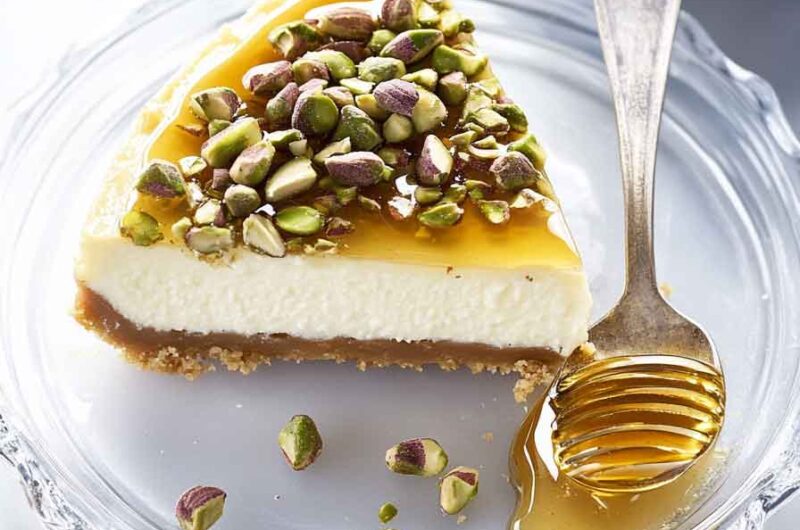 Honey Pistachio Cheesecake