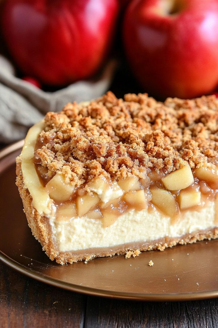 Apple Pie Cheesecake