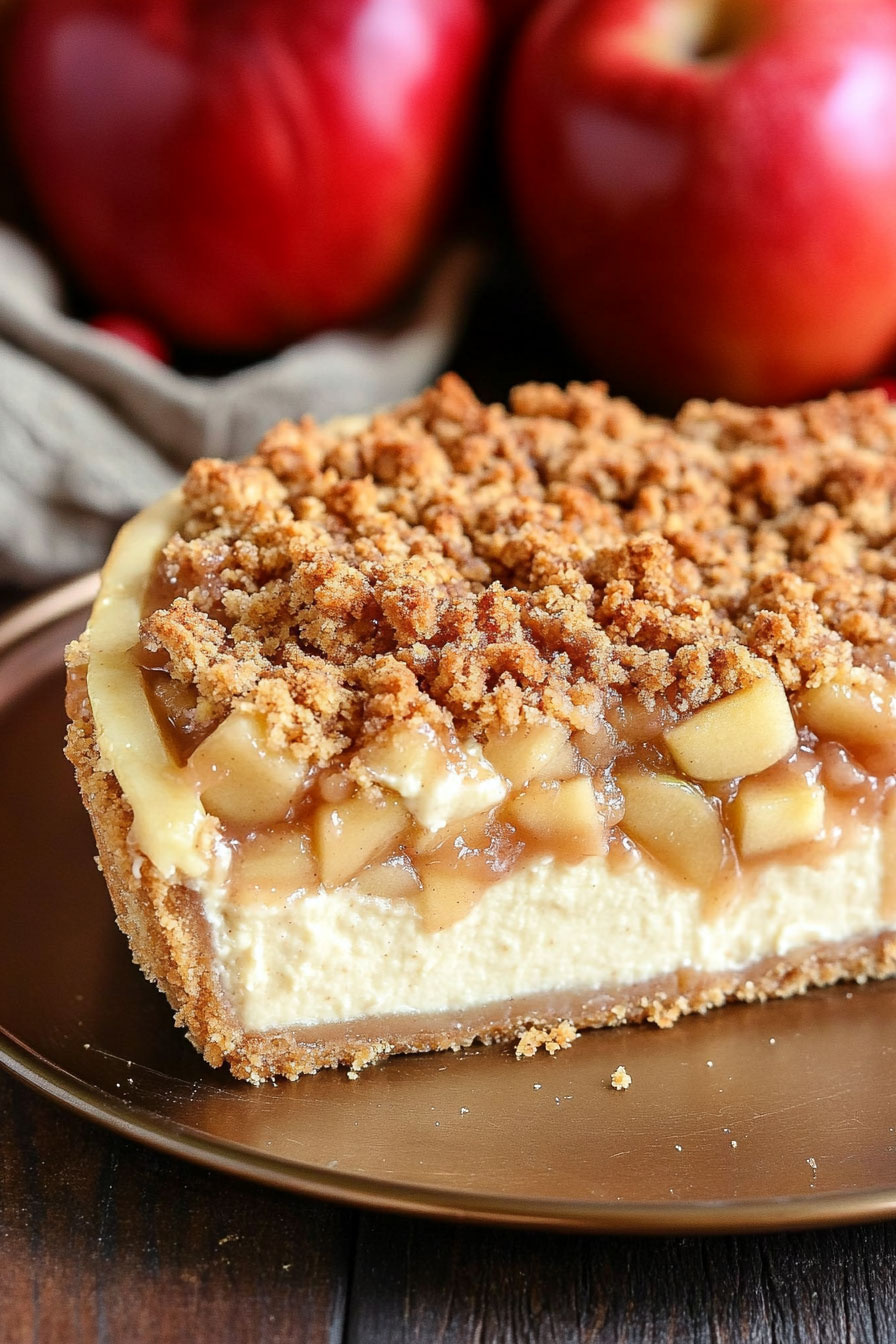 Apple Pie Cheesecake