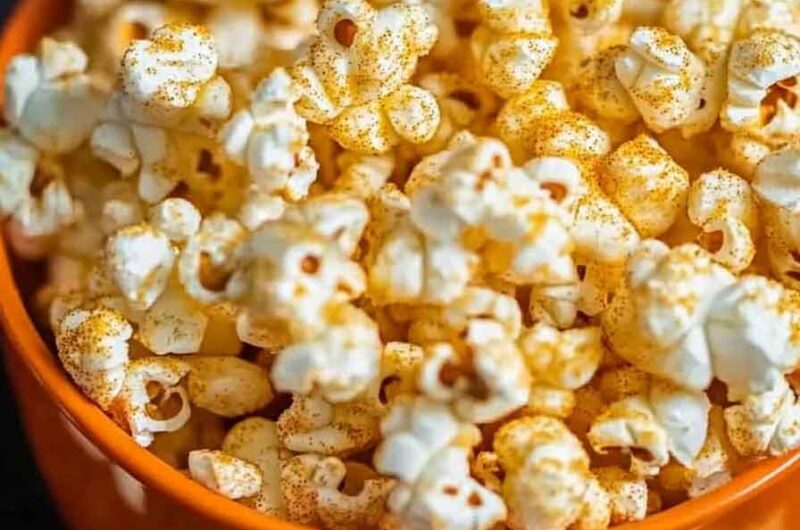 Spiced Pumpkin Popcorn