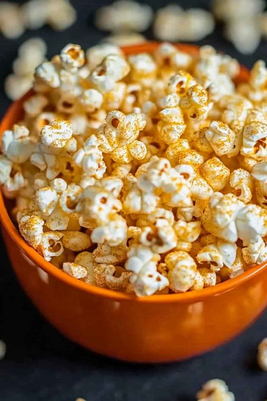 Spiced Pumpkin Popcorn