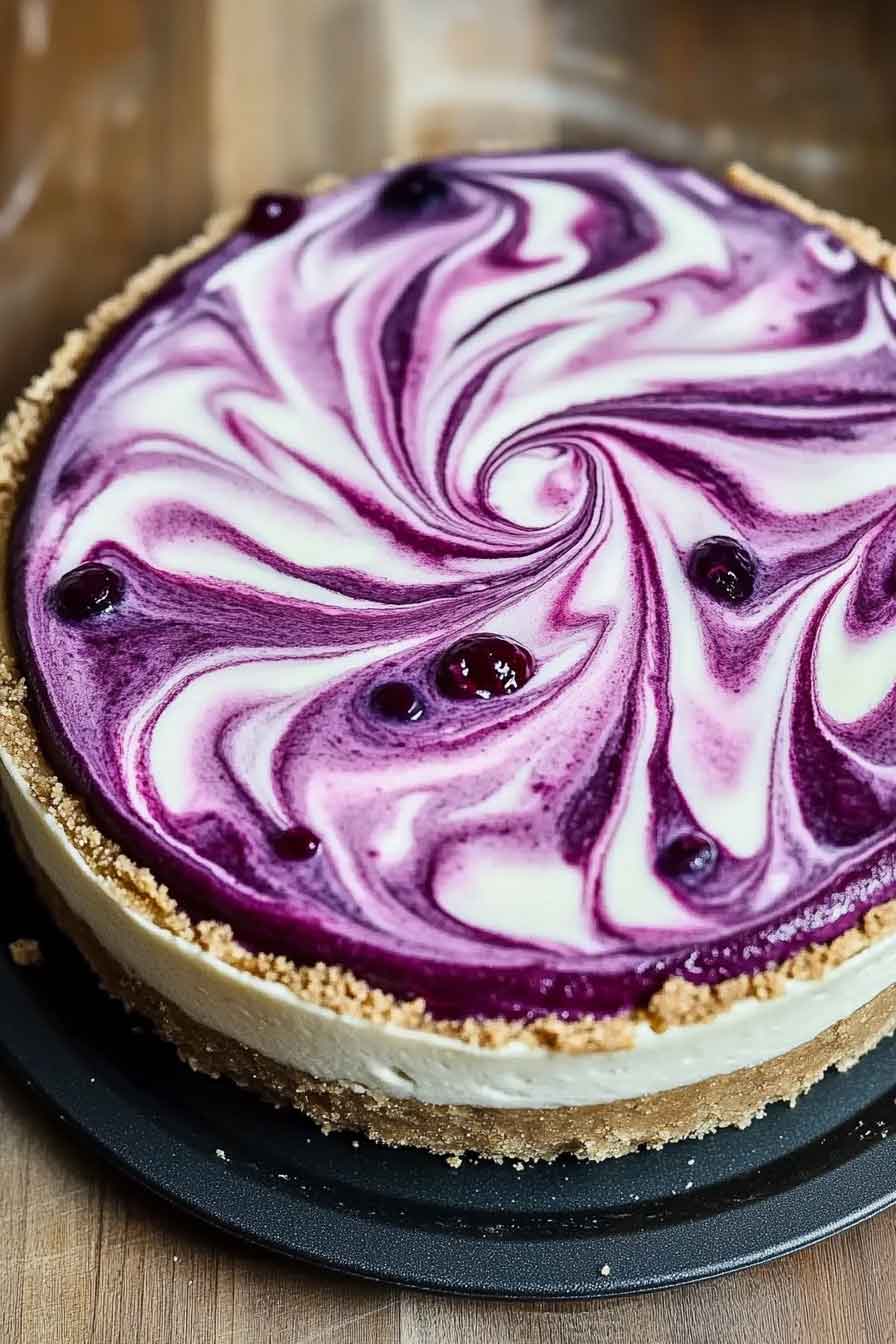 Triple Berry Cheesecake