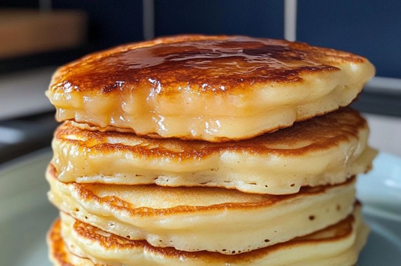 Crème Brûlée Pancakes