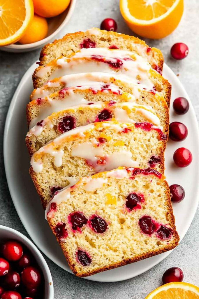 How to Serve Cranberry Orange Bread