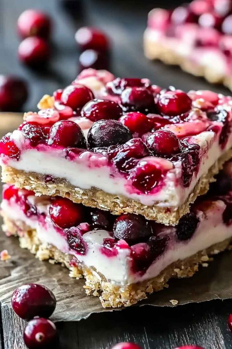Cranberry Delight Bars