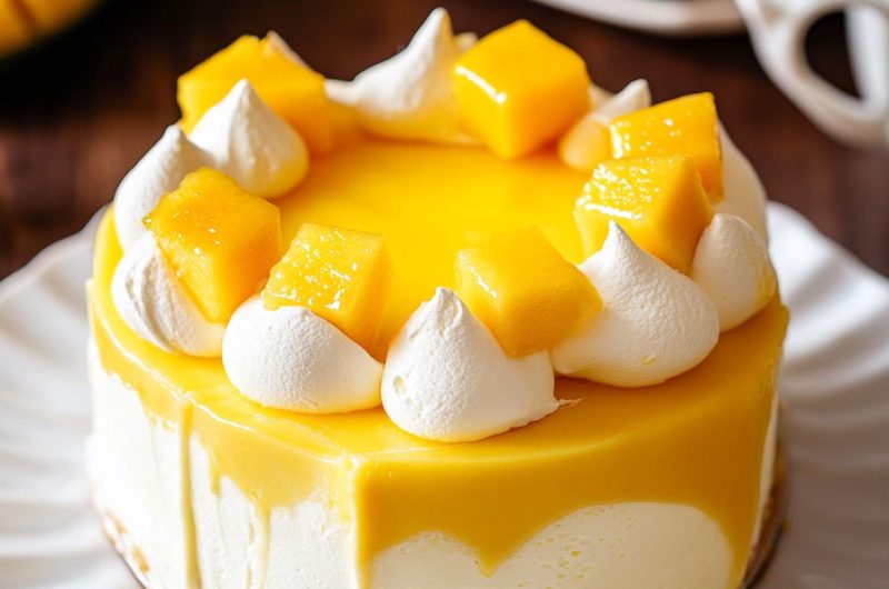 Mango Mousse Cake
