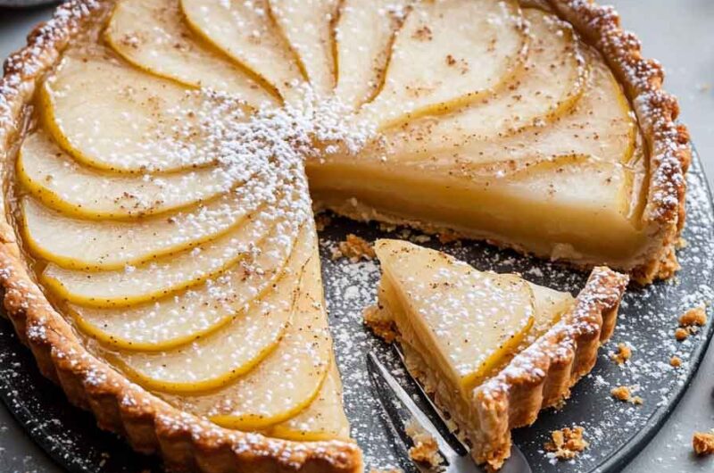 Pear Frangipane Tart