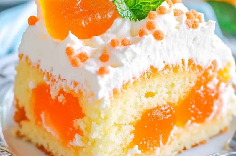 Orange Creamsicle Cake