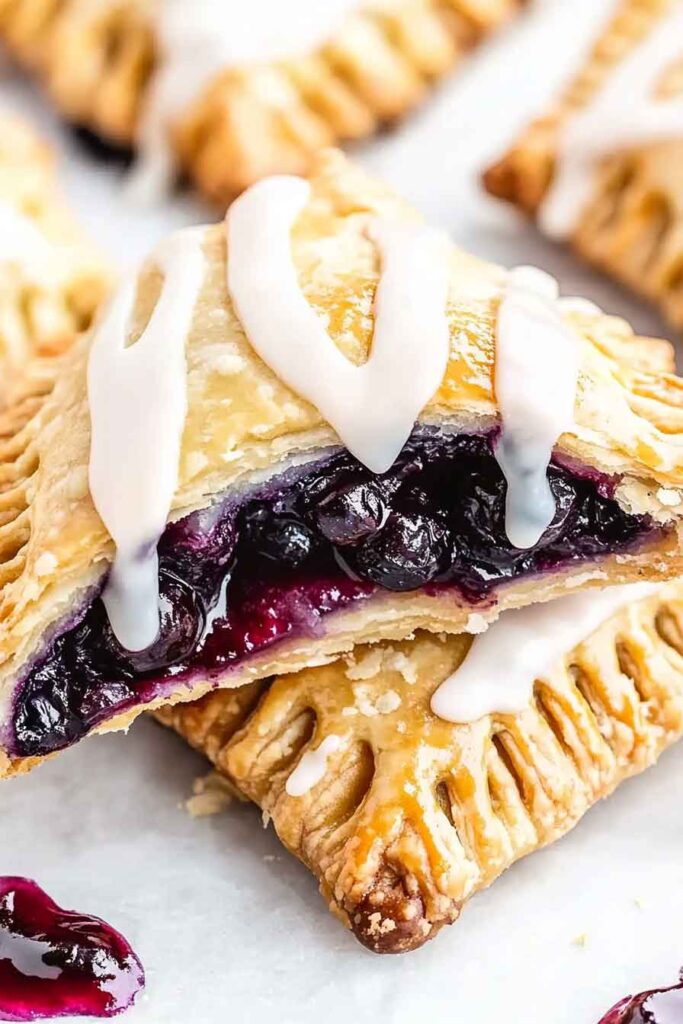 How to Serve Blueberry Hand Pies