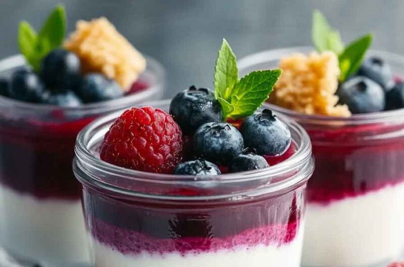 Berry Panna Cotta