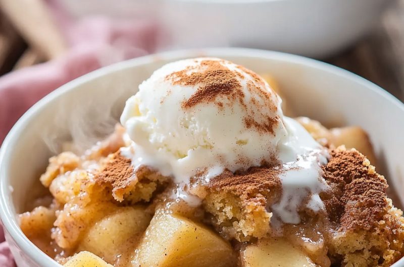 Cinnamon Apple Cobbler
