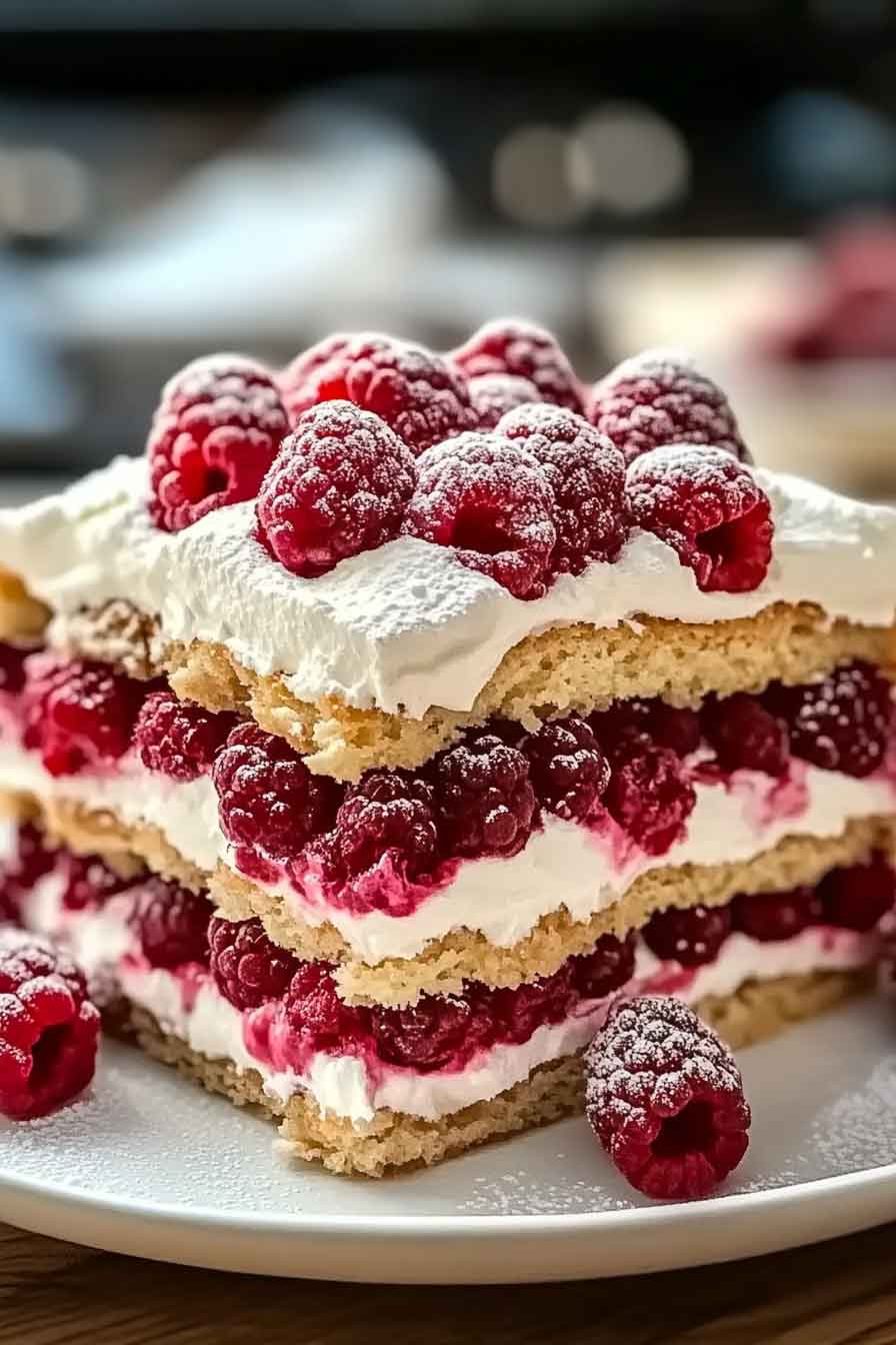Raspberry Dreams Tiramisu