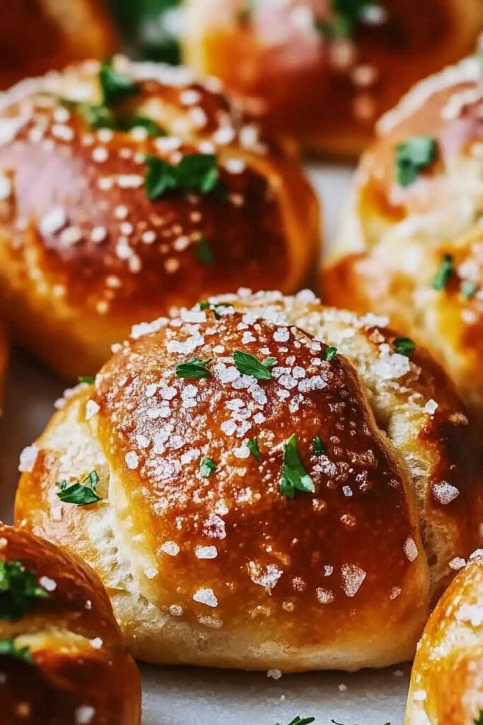 How to Serve Turkey Pretzel Bites