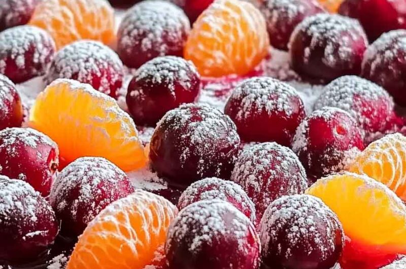 Cranberry Clementine Tart