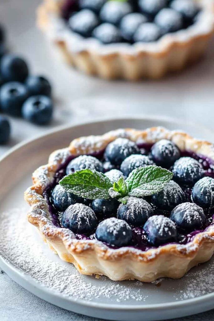 Step-by-Step Instructions for Blueberry Bomb Pies
