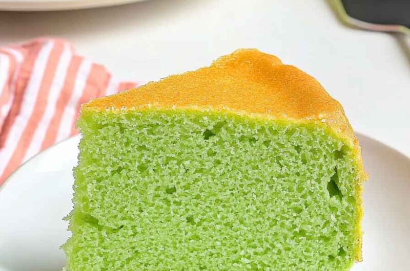 Pandan Chiffon Cake