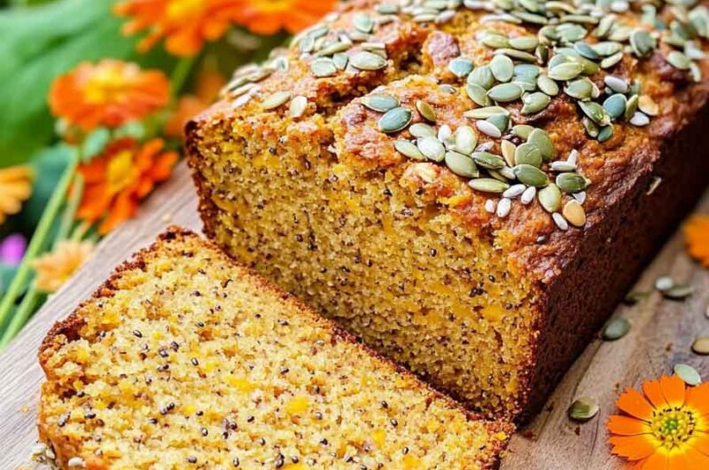 Pumpkin Chia Bread