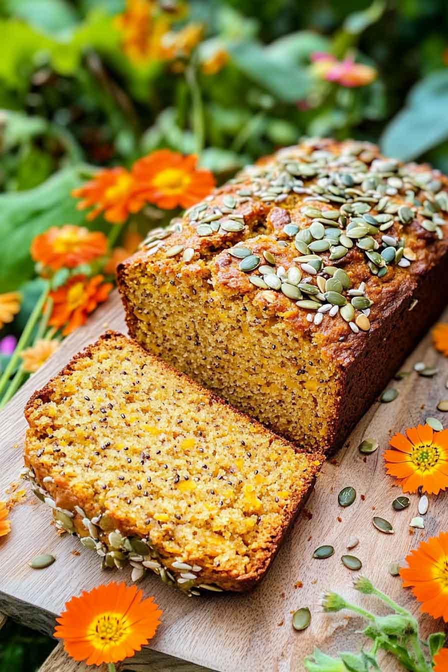Pumpkin Chia Bread