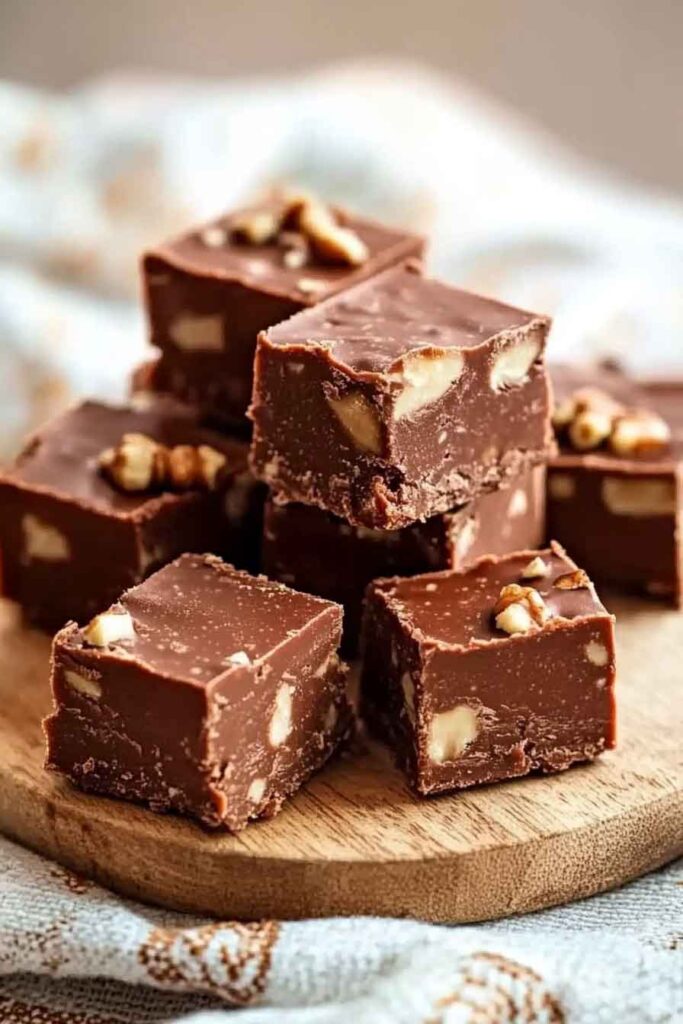 How to Serve Old-Fashioned Fudge