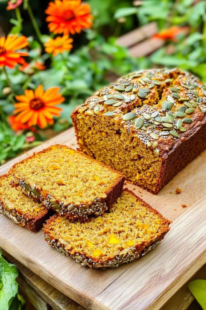 How to Serve Pumpkin Chia Bread