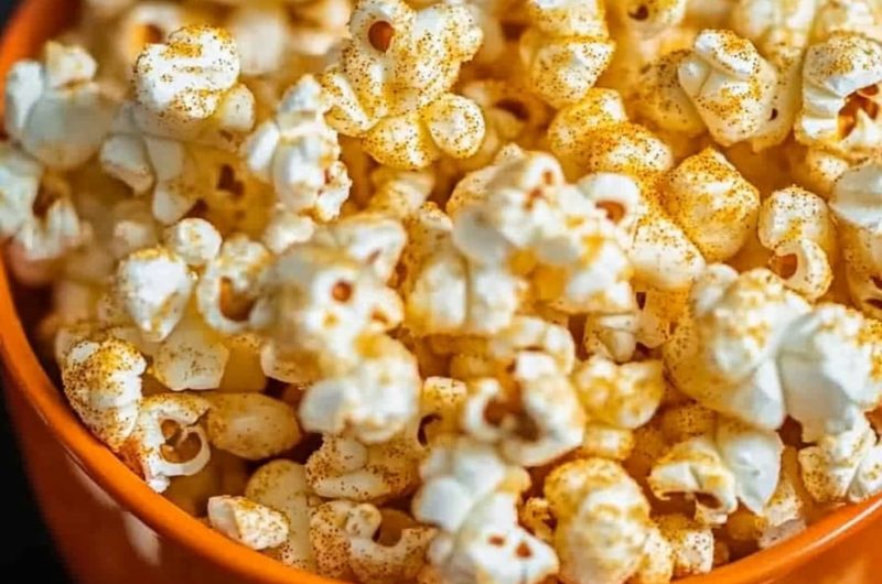 Spiced Pumpkin Popcorn