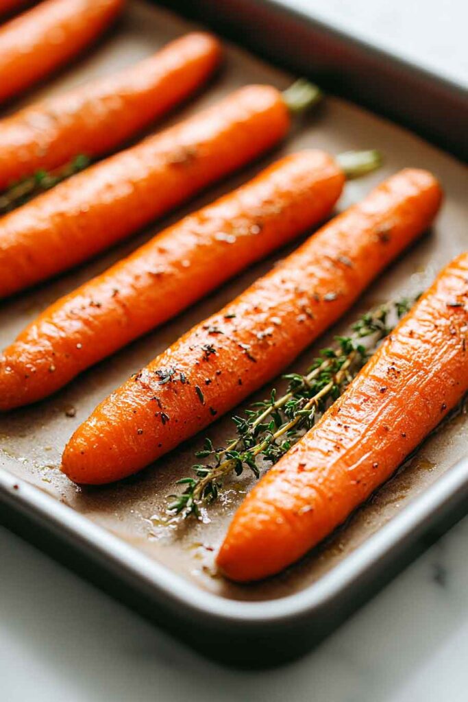 Thyme Roasted Carrots