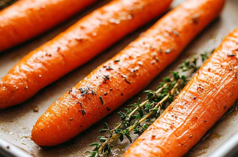 Thyme Roasted Carrots