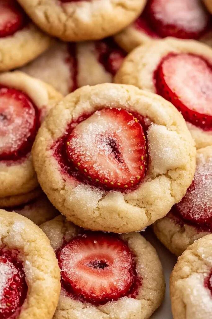 How to Serve Strawberry Burst Cookies