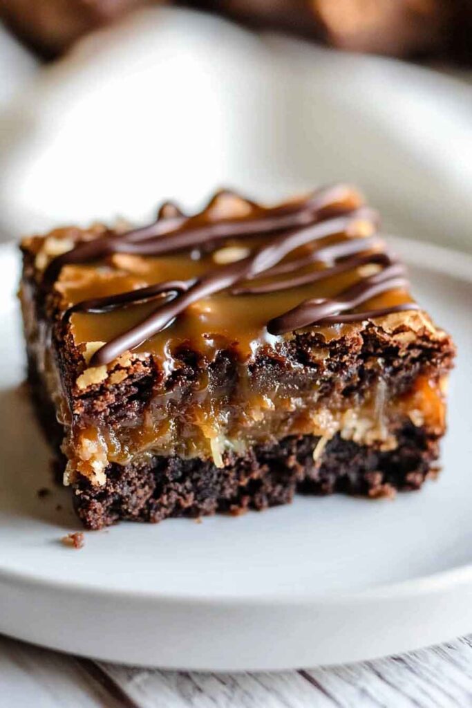 Step-by-Step Instructions for Making Samoa Brownies