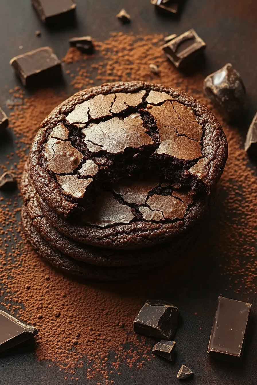 Squeaky Cocoa Cookies