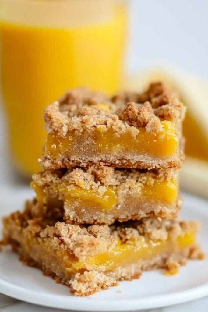 Mango Crumble Bars