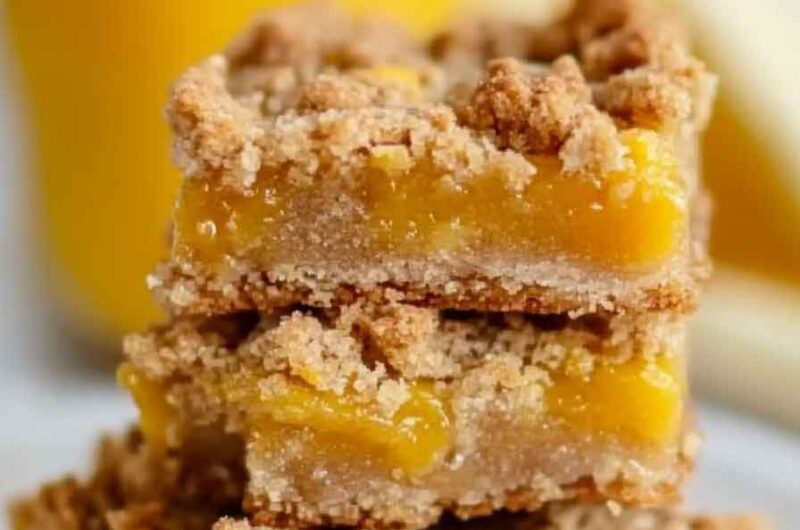 Mango Crumble Bars