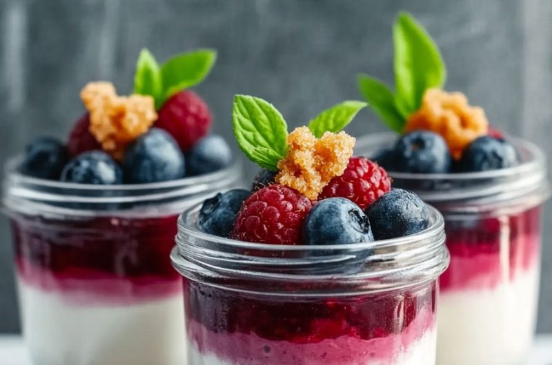 Berry Panna Cotta