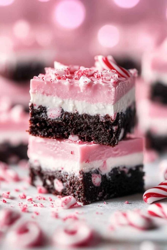 How to Serve Peppermint Joy Bars