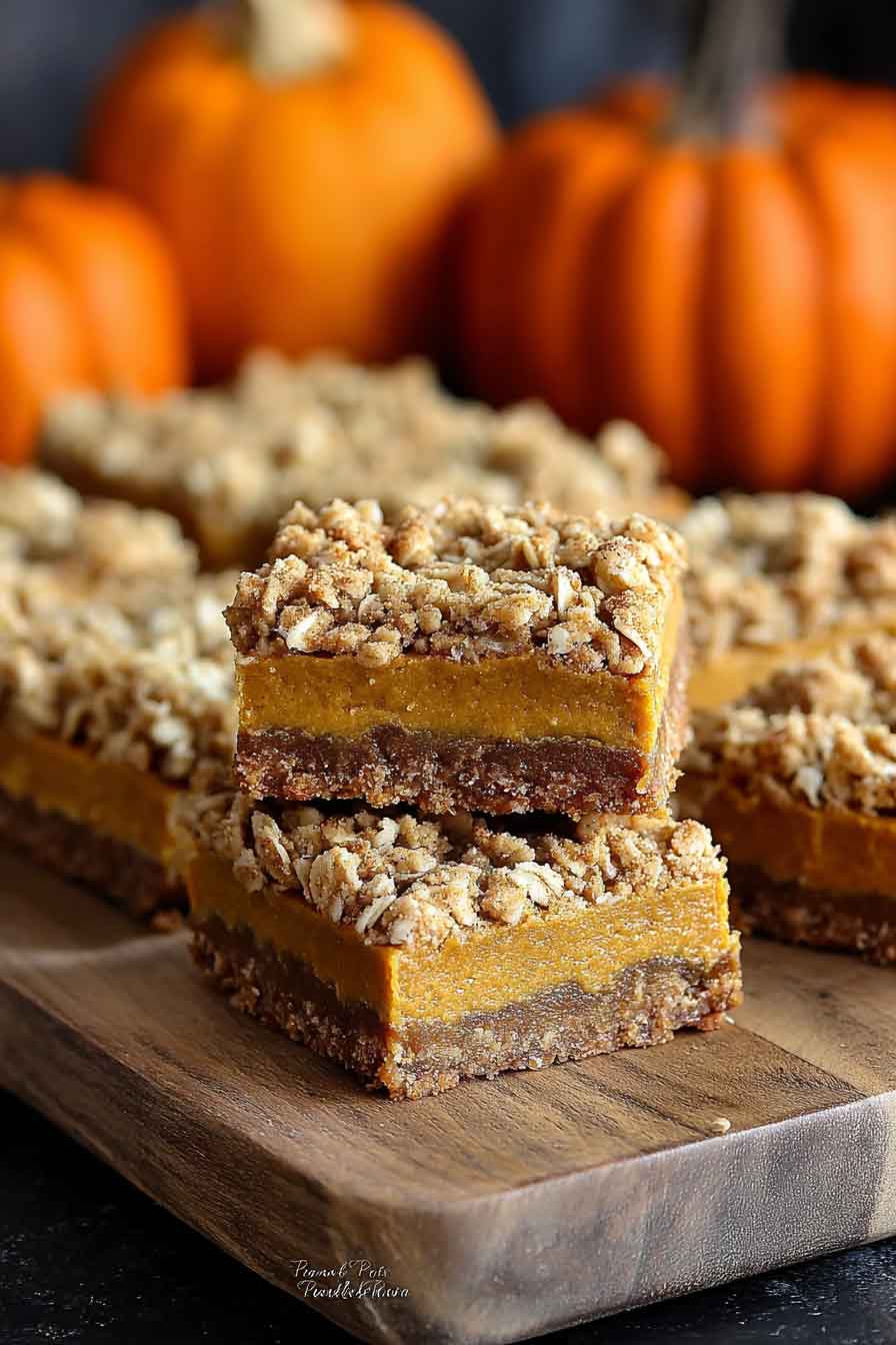 Gingerbread Pumpkin Bars