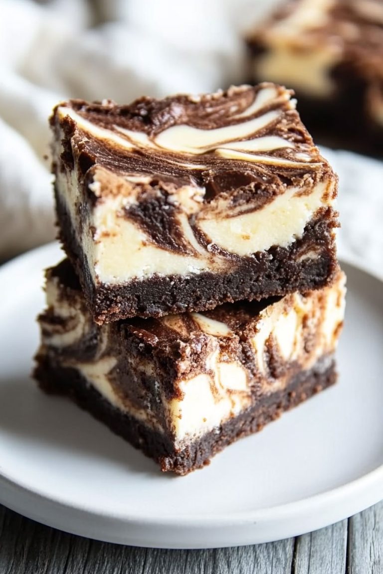 Cheesecake Swirl Brownies