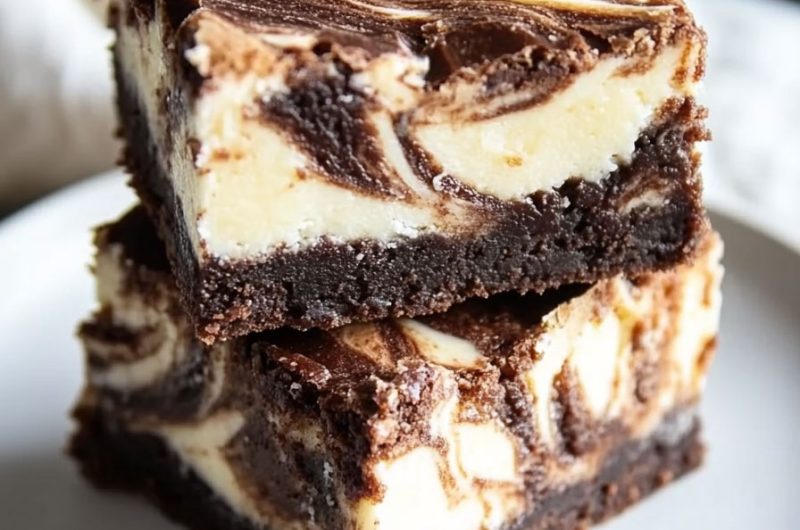 Cheesecake Swirl Brownies