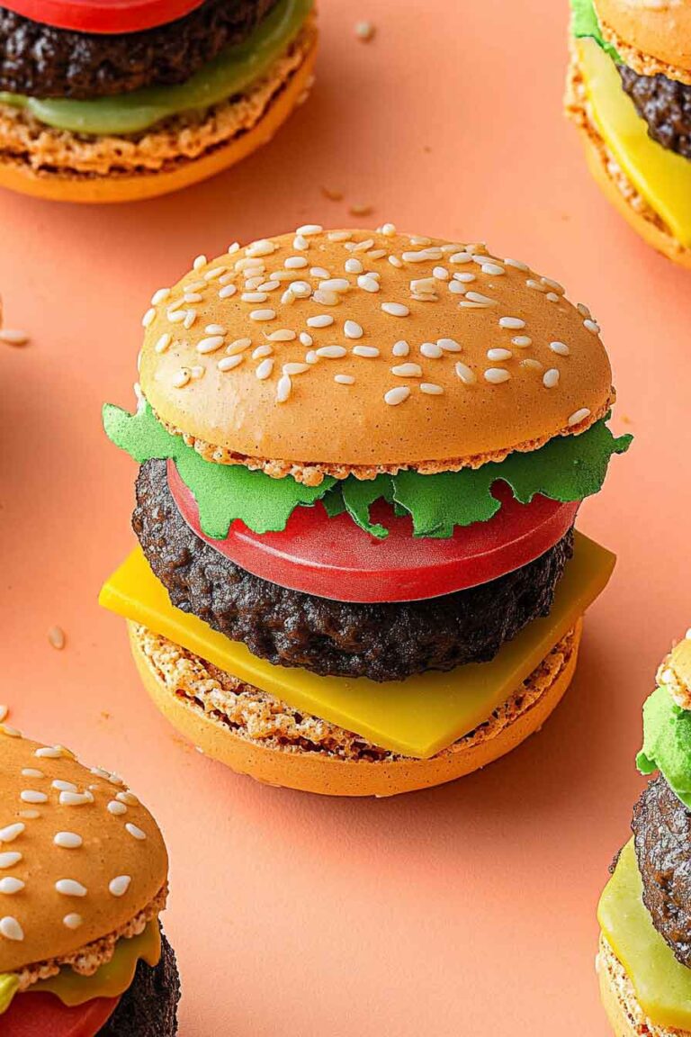 Hamburger Macarons