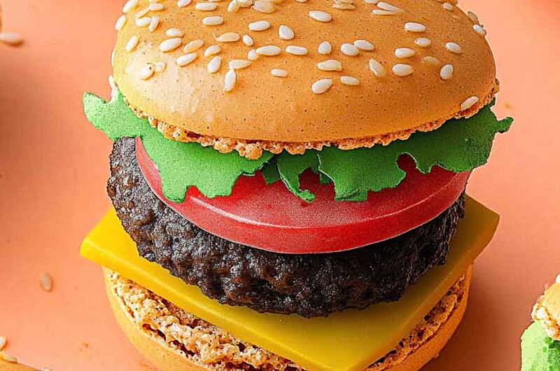 Hamburger Macarons Recipe