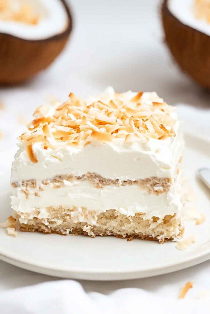 How to Serve Coconut Tiramisu