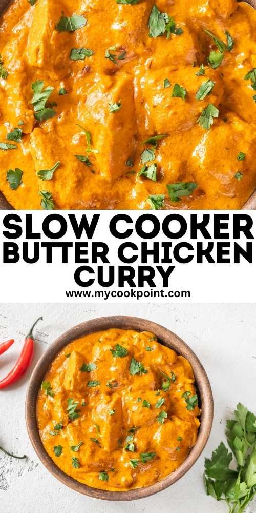 slow cooker butter chicken curry